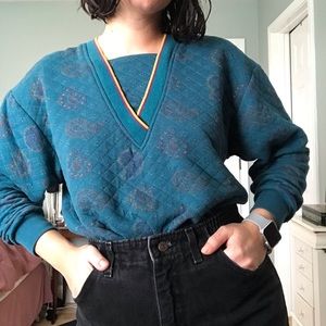 Funky vintage sweatshirt.
